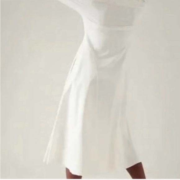 Athleta Cosmic Magnolia White Layering Dress - Picture 2 of 11